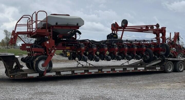 AG Motion hauling a large disc